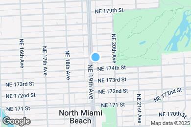 Map image of the property - 17451 NE 19th Ave