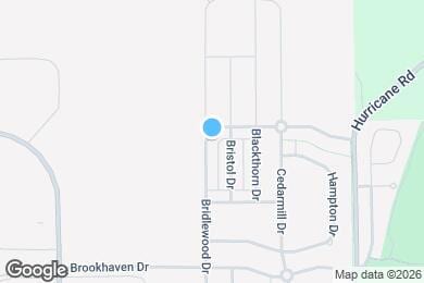 Map image of the property - 2377 Bridlewood Dr