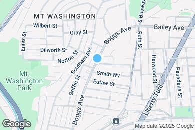 Map image of the property - 341 Boggs Ave