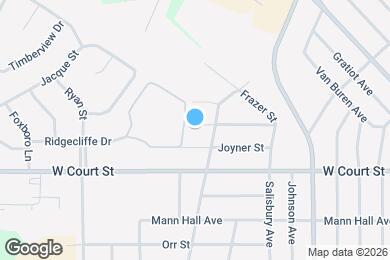 Map image of the property - 4017 W Kearsley St