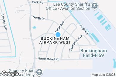 Map image of the property - Charming 3-Bedroom Home with Private Pool in Buckingham Air Park