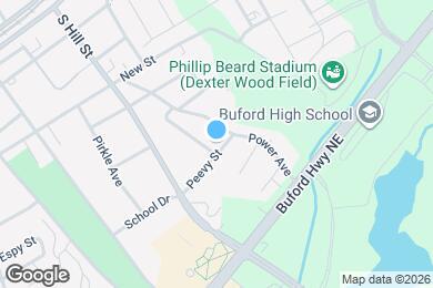 Map image of the property - 358 Peevy St