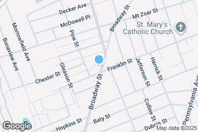 Map image of the property - 434 Broadway St