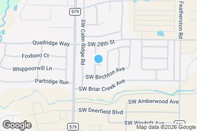 Map image of the property - 3105 SW Pine Valley Rd