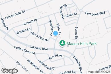 Map image of the property - 1133 Plano Ln
