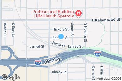 Map image of the property - 1028 Bement St