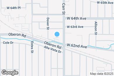 Map image of the property - 8500 W 62nd Ave