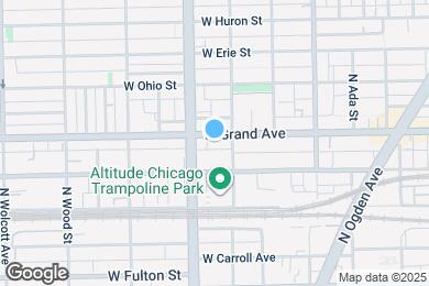 Map image of the property - 1517 W Grand Ave