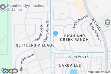 Map image of the property - 6634 Stonecross Creek Ln