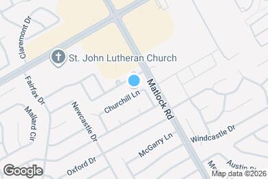 Map image of the property - 1639 Churchill Ln