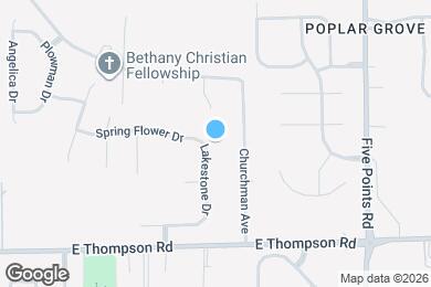 Map image of the property - 4751 Lakestone Dr