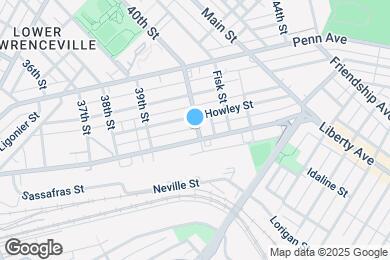 Map image of the property - 3951 Clement Way