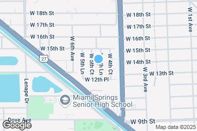 Map image of the property - 1360 W 4th Ln