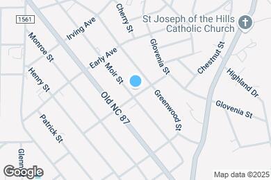 Map image of the property - 625 Taylor St