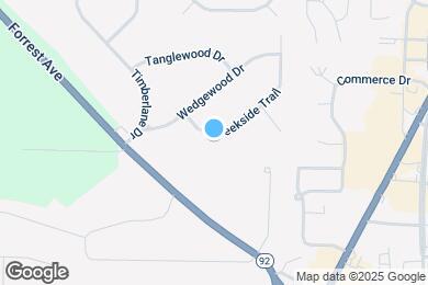 Map image of the property - 115 Creekside Trail