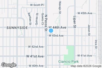 Map image of the property - 4305 Osage St