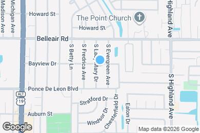 Map image of the property - 1341 Bayview Dr