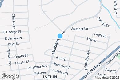 Map image of the property - 264 Middlesex Ave