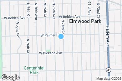 Map image of the property - 2136 N 74th Ct