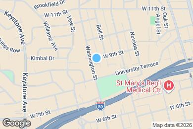 Map image of the property - 840 Washington St