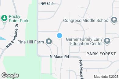 Map image of the property - 8104 N Everton Ave