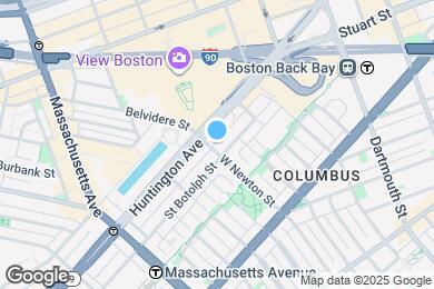 Map image of the property - 261B W Newton St