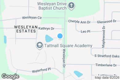 Map image of the property - 810 Wesleyan Dr