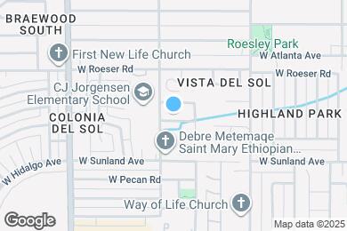 Map image of the property - 1634 W La Salle St