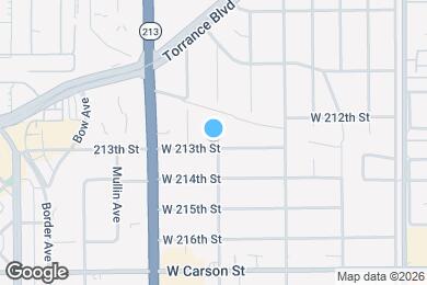 Map image of the property - 1603 W 213th St