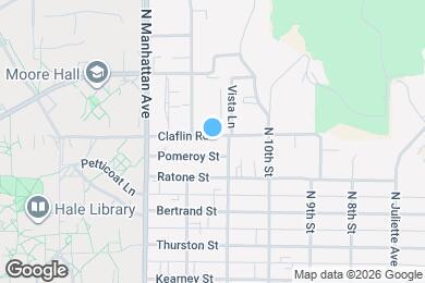 Map image of the property - 1109 Claflin Rd