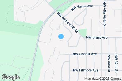 Map image of the property - 1205 NW Kline Plz