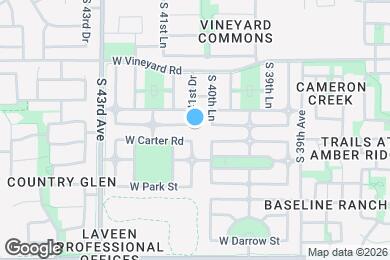 Map image of the property - 4105 W Irwin Ave