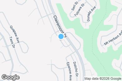 Map image of the property - 4251 Gila Ave