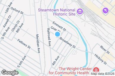 Map image of the property - 507 Broadway St