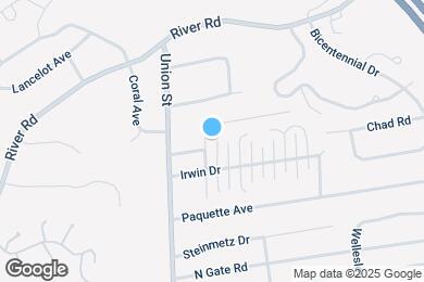 Map image of the property - 1639 Paule Ave