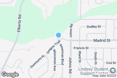 Map image of the property - 301 Oregon Trail