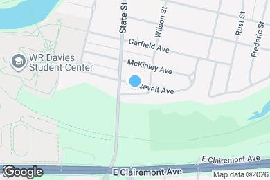 Map image of the property - 321 Roosevelt Ave