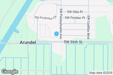 Map image of the property - 9706 SW Purple Martin Way