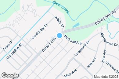 Map image of the property - 2304 Evergreen Dr