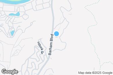 Map image of the property - 3620 Barham Blvd