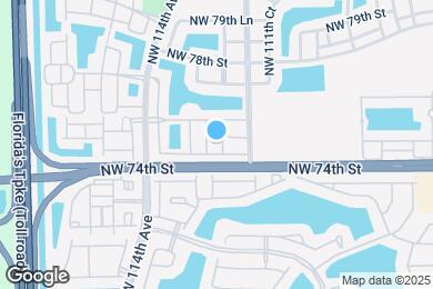 Map image of the property - 7454 NW 112th Pl