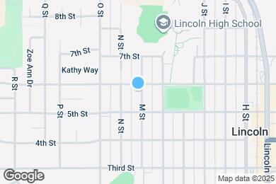 Map image of the property - 572 M St