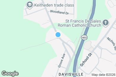 Map image of the property - 515 Davisville Rd