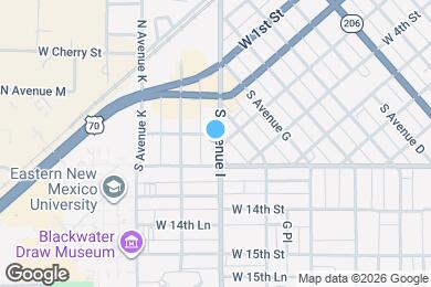 Map image of the property - 302 S Avenue I