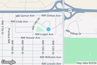 Map image of the property - 1211 NW Logan Ave