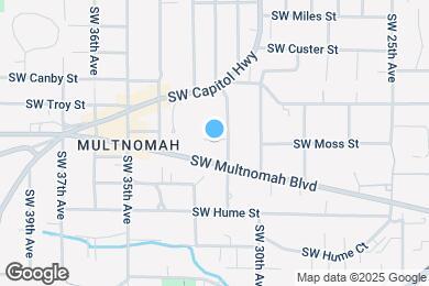 Map image of the property - 7909 SW 31st Ave