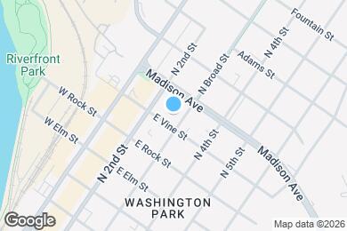 Map image of the property - 810 N Broad St