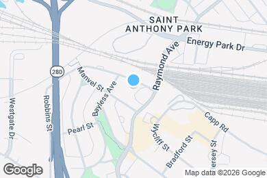 Map image of the property - 2190 Robbins St