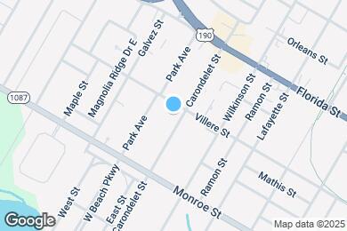 Map image of the property - 636 Carondelet St