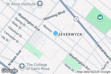 Map image of the property - 156 BENSON ST